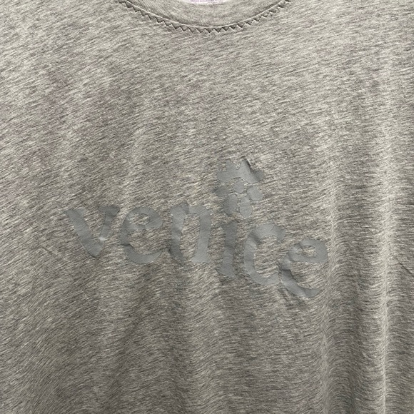ERL Venice-print cotton T-shirt Grey Womens XL (Fits like Mens M) - Picture 2 of 9